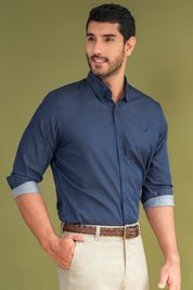 Camisa Premium Hudson - Modern Fit - Algodon Pima