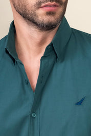 Camisa Premium Michigan - Modern Fit - Algodón Pima