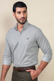 Camisa Premium Brentwood Rayas - Modern Fit - Algodon Pima