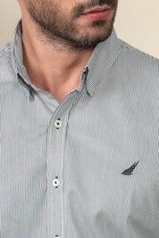 Camisa Premium Brentwood Rayas - Modern Fit - Algodon Pima