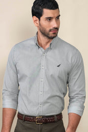 Camisa Premium Brentwood Rayas - Modern Fit - Algodon Pima