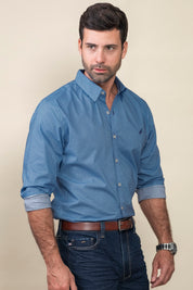 Camisa Premium Waterbury - Modern Fit - Algodon Pima