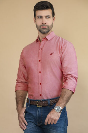 Camisa Fort Worth - Slim Fit - Algodon Oxford